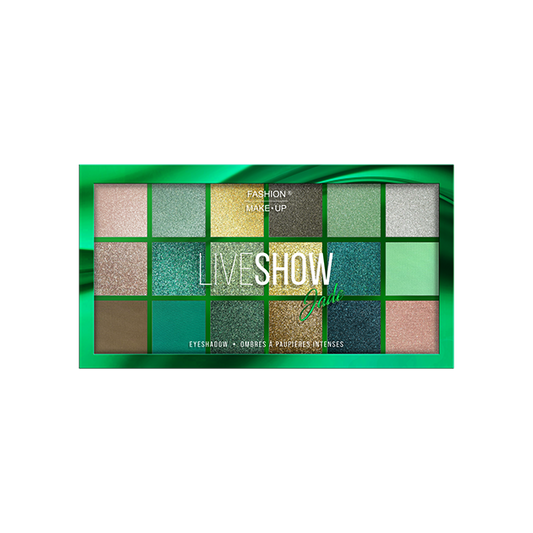 Palette Ombre à Paupières ' Jade N°05' - FASHION MAKE UP