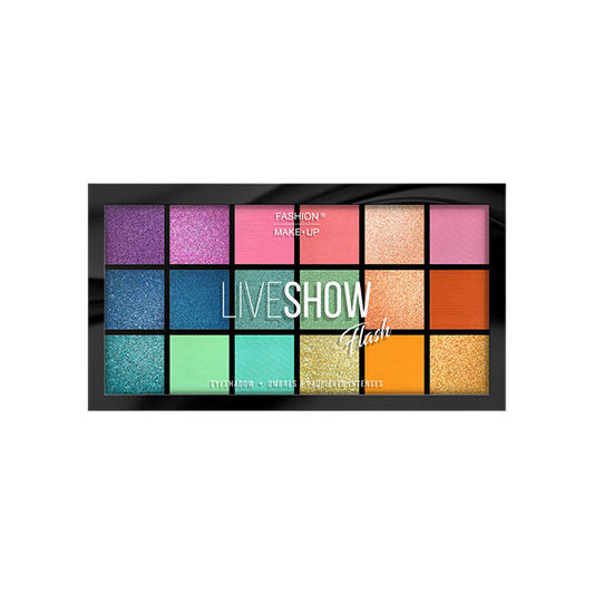 Palette Ombre à Paupières 'Liveshow-FLASH N°01' - FASHION MAKE UP