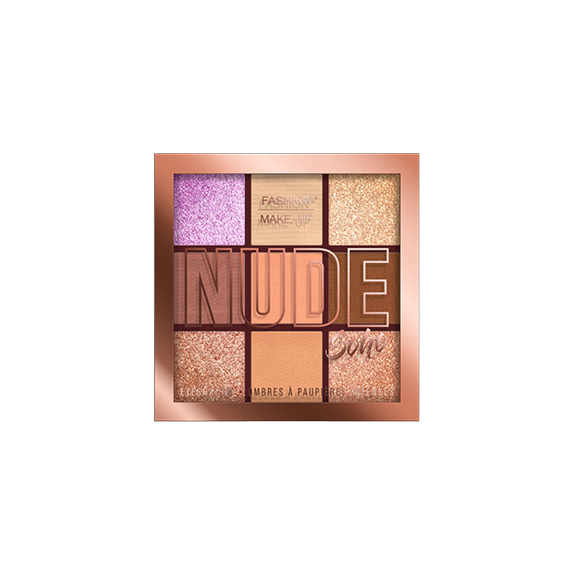 Palette Ombre à Paupières 'Nude' - QUEENS - FASHION MAKE UP